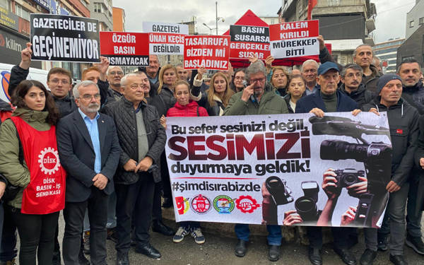 Zonguldak'ta yerel basın eylemde: Gazetecilik derin bir krizde