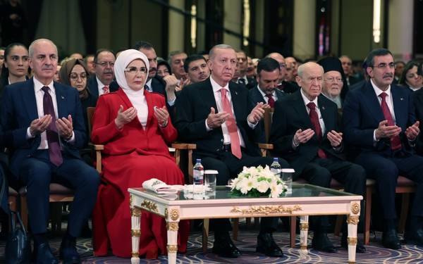 Erdoğan: "[Bahçeli] öncülüğünde ortaya konan yaklaşım, kadim devlet aklının gereğidir"