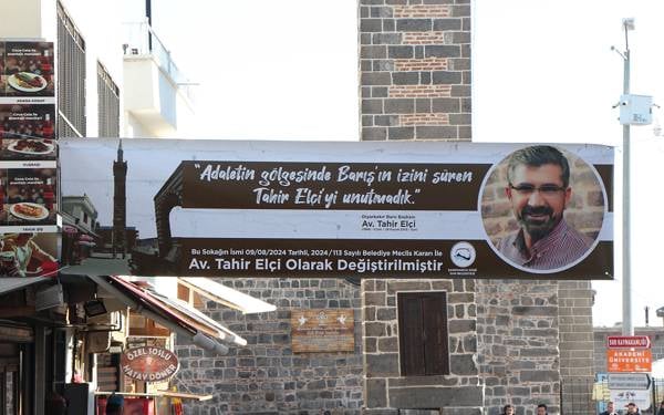 Tahir Elçi’nin adı katledildiği sokağa verildi: Barışın sembolü olacak