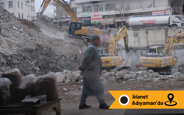 "Depremden ölmeyen de açlıktan ölecek"