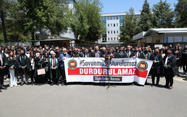 Diyarbakır Barosu'ndan silahlı saldırıya uğrayan avukat için açıklama