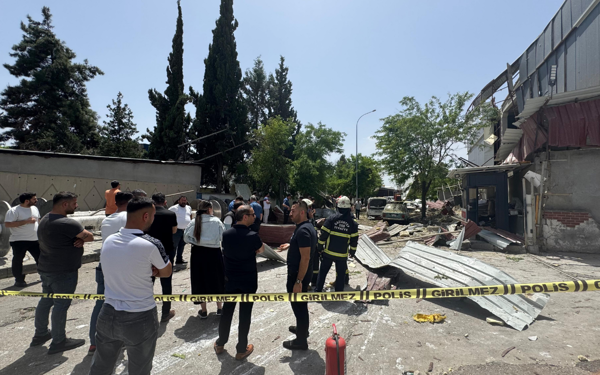 Antep'te bir halı fabrikasında patlama: 7 işçi yaralandı