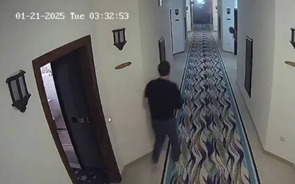 Kartalkaya’daki otel yangınında kimseyi uyarmadan binayı terk eden müdürün görüntüleri ortaya çıktı