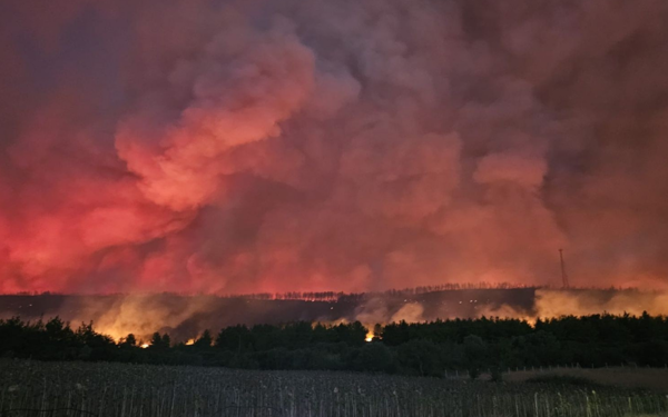 Gelibolu'daki orman yangını devam ediyor: 5 köy tahliye edildi