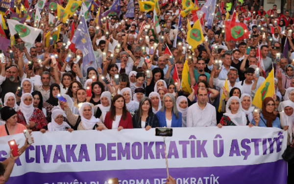 1 Eylül'de "Demokratik toplum için barışa ses ver" çağrısı yükselecek
