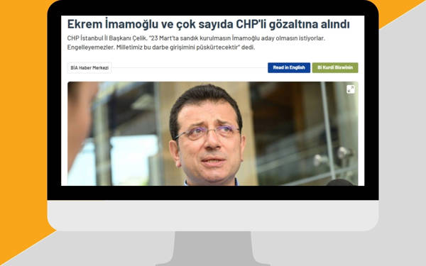 bianet'in Ekrem İmamoğlu haberlerine sansür