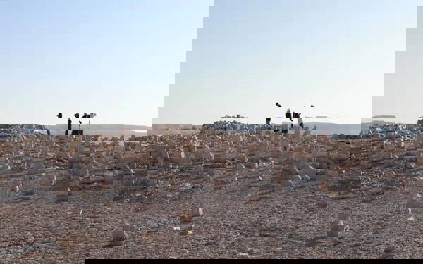 Li Mûsilê gundê di bin ava bendavê de mabû, bi hişkesaliyê re derket holê