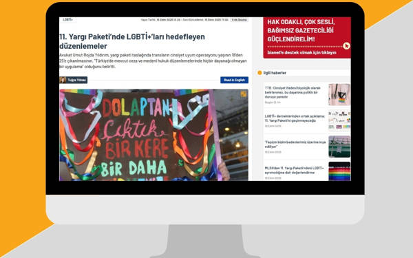 “11. Yargı Paketi, LGBTİ+ haberciliğini de hedef alıyor”