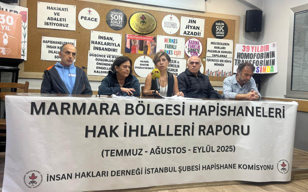 Marmara Bölgesi'ndeki cezaevlerinde bin 348 hak ihlali tespit edildi