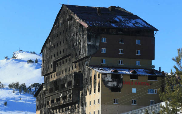 Court sentences eight to life in Bolu ski resort fire case