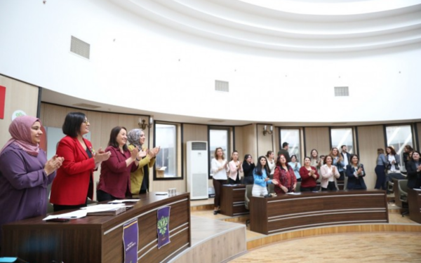 DEM Partili belediyelerden şiddete karşı tutum belgesi