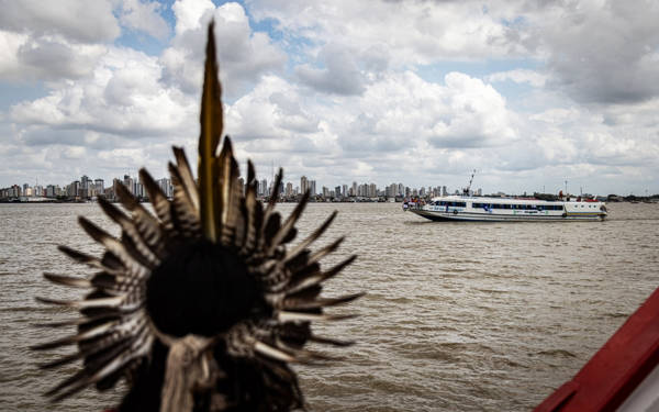 Yerli halklardan #COP30 protestosu: Toprağımız satılık değil