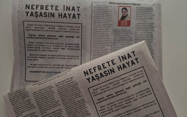 “Yasımız, sadece gidenlere değil; geleceğe dair umudumuza da sahip çıkmak için”