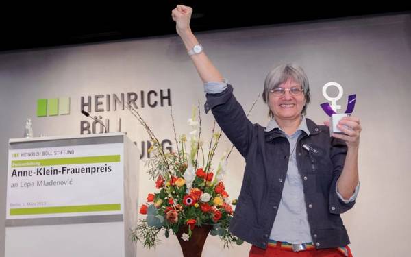 Sırbistanlı Feminist Aktivist Lepa Mlađenović İstanbul’a geliyor