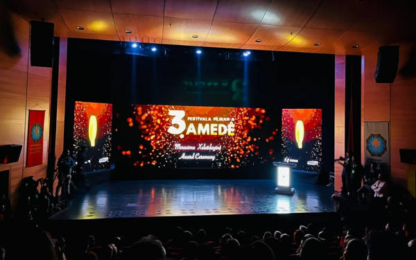 3. Amed Uluslararası Film Festivali, ödül töreniyle sona erdi