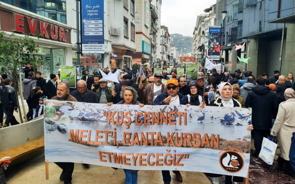 Ordu’da ‘kuş cenneti’ mücadelesi sürüyor
