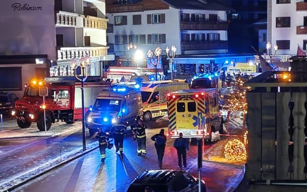 İsviçre'de kayak merkezinde patlama