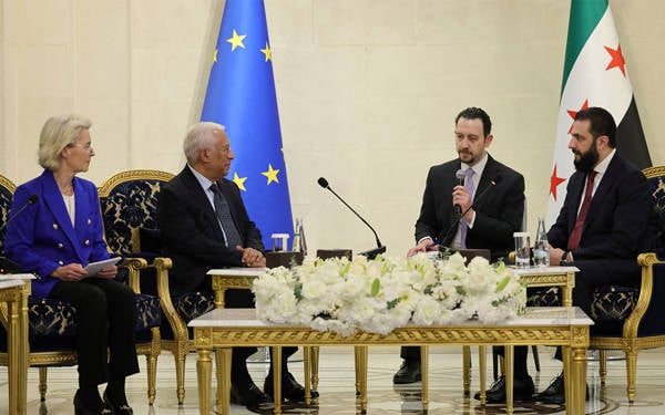 AB heyeti Şam’da: "Avrupa, Suriye’nin toparlanması için elinden geleni yapacak"