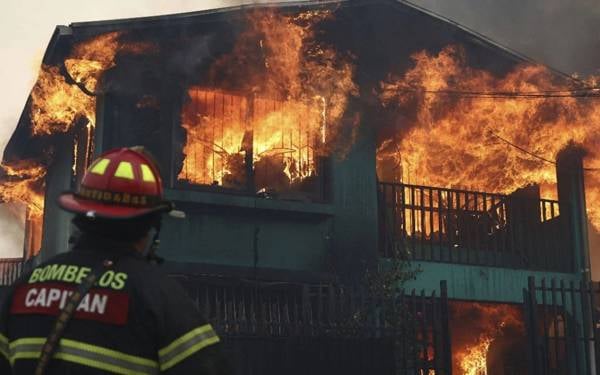 Şili’deki orman yangınlarında 18 kişi hayatını kaybetti