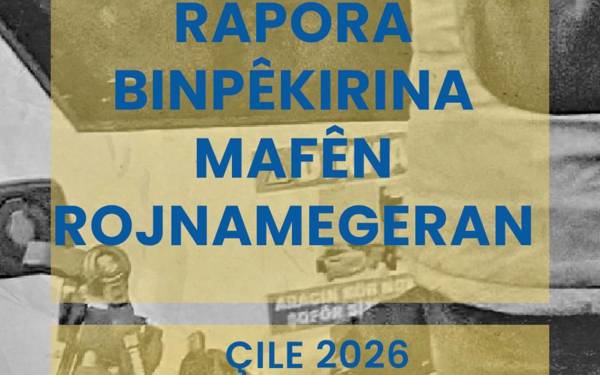 DFG: Di Kanûna Paşîn de 14 rojnameger hatin desteserkirin