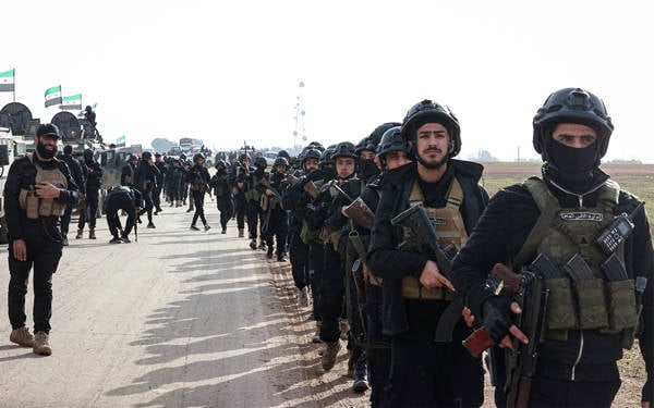 Suriye İç Güvenlik Güçleri Qamişlo’da