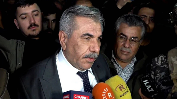 Nureddin İsa Ahmed, Haseke'de törenle karşılandı