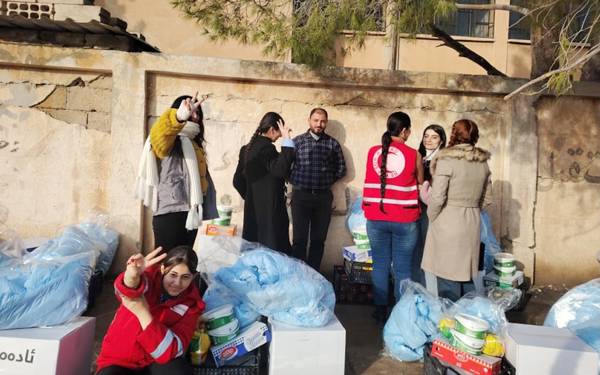 Heyva Sor: "Qamişlo'da yaklaşık 175 bin yerinden edilmiş göçmen var"