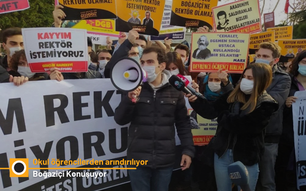 Öğrenci faaliyetlerinden arındırma devam ediyor