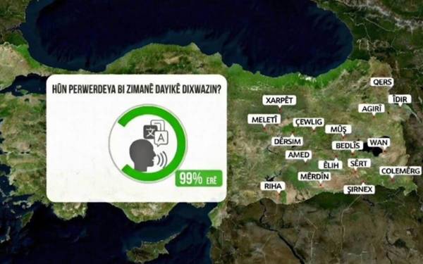 Ji sedî 98,7ê malbatan perwerdeya bi zimanê dayikê dixwazin