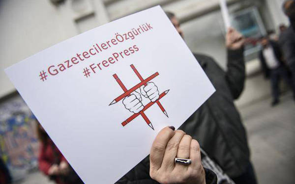 MFRR raporu: Türkiye'de basın özgürlüğü ihlallerin yüzde 70’i yargı üzerinden
