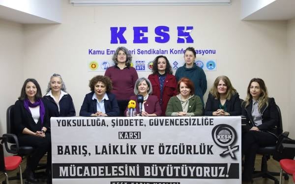KESK, 8 Mart programını açıkladı