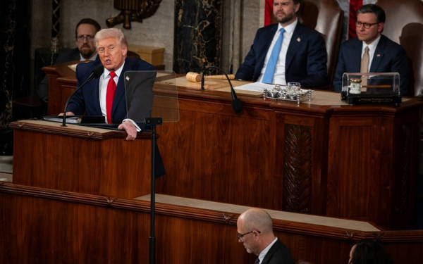 Trump, ikinci başkanlık döneminin ilk yılını Kongre’de değerlendirdi