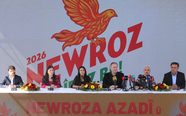 Bakırhan: Dört değiliz, biriz... Newroz ateşi bu sene barış meşalesi olacak