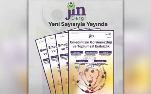Jin derginin 161’inci sayısı yayında