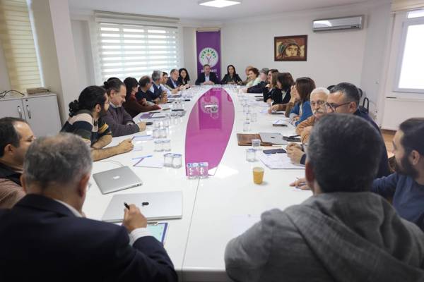 DEM Parti'nin 5 gün sürecek toplantıları başladı