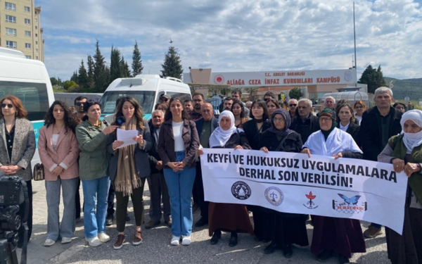 İzmir Kadın Kapalı Cezaevi’ndeki hak ihlallerine tepki