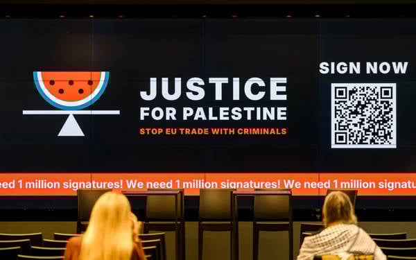 AB-İsrail Ortaklık Anlaşması’nın askıya alınması için 1 milyon imza