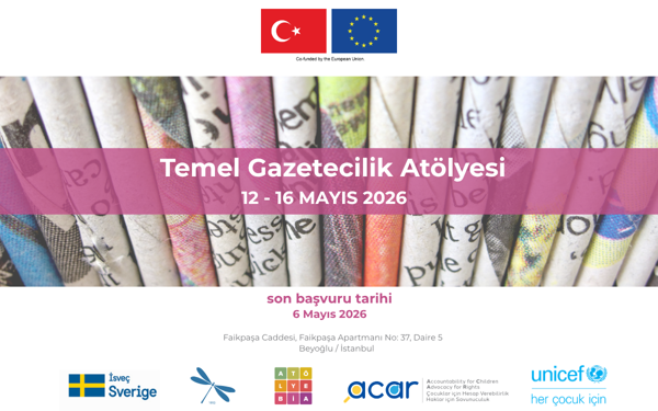 Atölye BİA'dan Temel Gazetecilik Atölyesi'ne çağrı