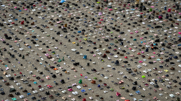 Dam Meydanı’nda Gazze anması: Çocukların isimleri tek tek okundu