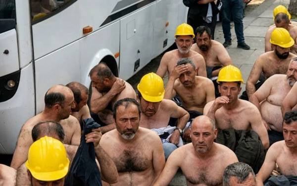 Doruk Madencilik işçileri Ankara’da açlık grevine başladı