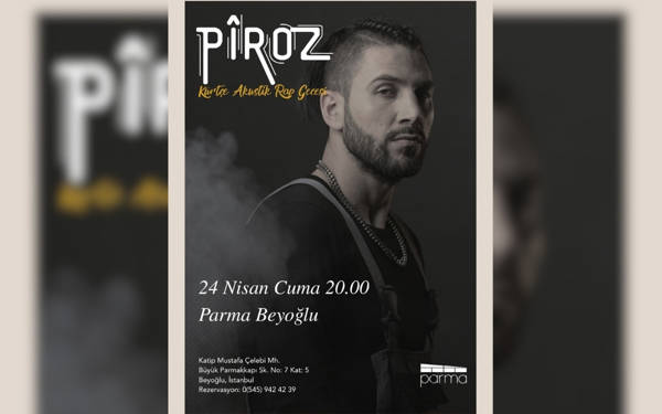 Rapbêj Pîroz wê li Stenbolê konserekê bide