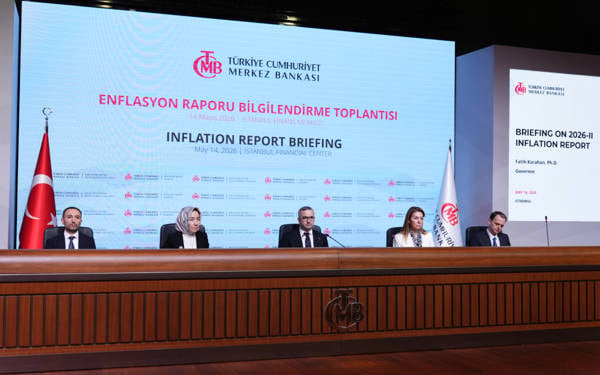 Merkez Bankası enflasyon tahminin 8 puan yükseltti