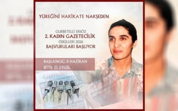 Gurbetelli Ersöz Kadın Gazetecilik Ödülleri için başvurular 8 Haziran’da başlıyor