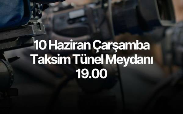 Sahadaki gazeteciler tutuklu ETHA emekçileri için eyleme çağırıyor