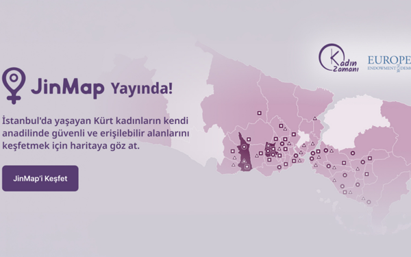 JinMap: İstanbul’da Kürtçe kadın destek hizmetleri haritalandı