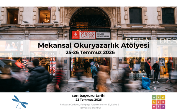 Atölye BİA'dan Mekânsal Okuryazarlık Atölyesi'ne çağrı