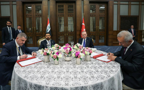 Türkiye-Irak arasında 5 anlaşma imzalandı