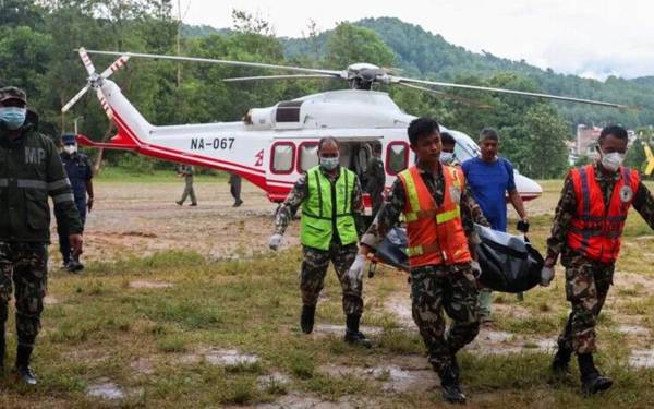 Nepal'deki sel felaketi: Can kaybı bin 355'e yükseldi