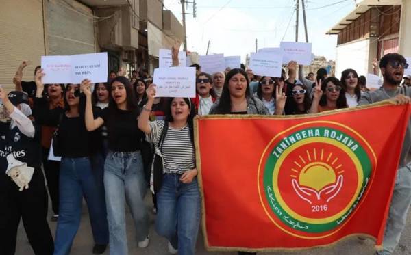 Li Rojavayê çalakiyên xwendekaran ên ji bo zimanê kurdî berdewam dikin