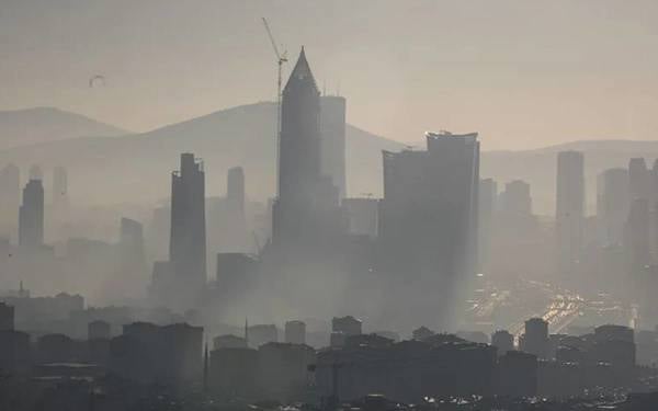 İstanbul'da hava kirliliği arttı: Sultangazi en kirli, Üsküdar en temiz bölgeler arasında